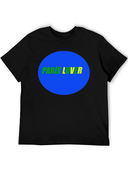 Paris Lover Graphic T-Shirt - Bold Design