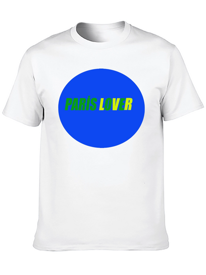 Paris Lover Graphic T-Shirt - Bold Design