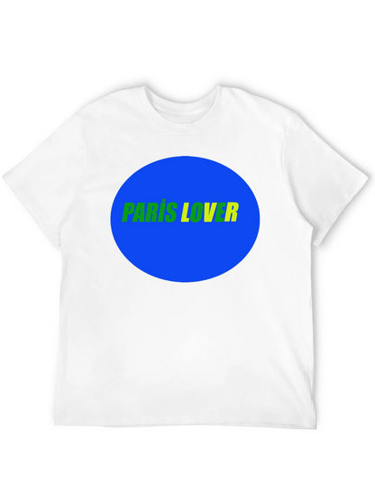 Paris Lover Graphic T-Shirt - Bold Design