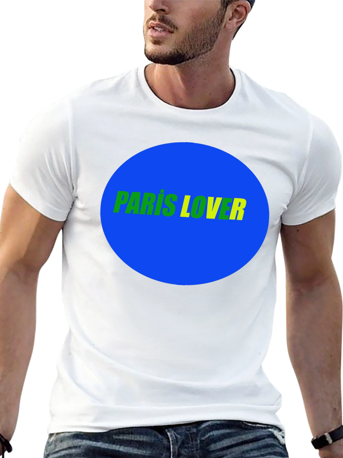 Paris Lover Graphic T-Shirt - Bold Design