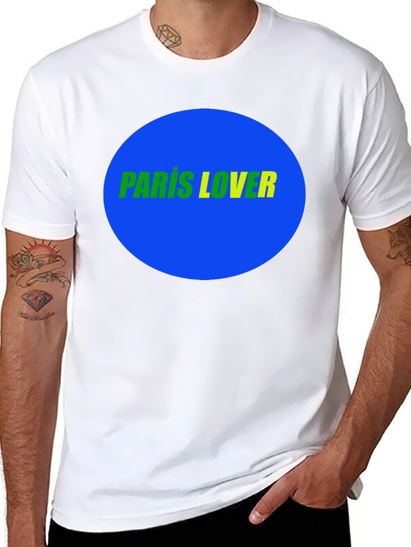 Paris Lover Graphic T-Shirt - Bold Design