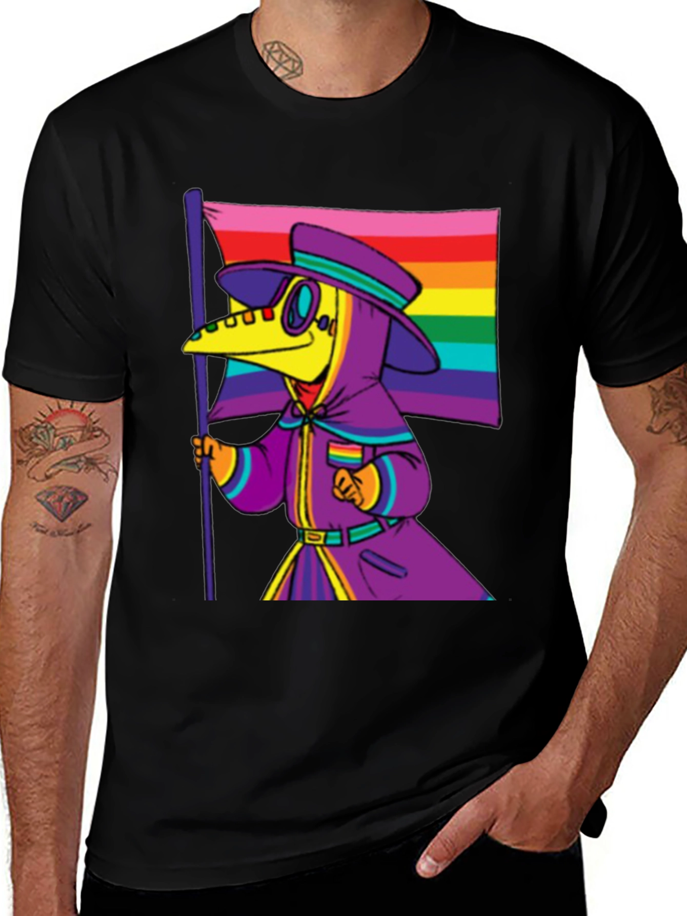 Plague Doctor Pride T-Shirt