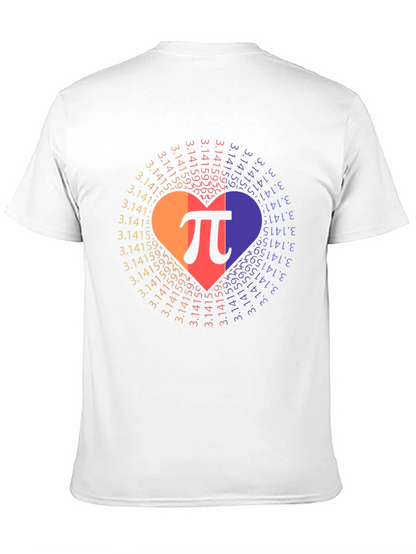 Pi Day Heart T-Shirt - Math Lover Gift