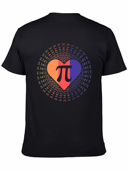 Pi Day Heart T-Shirt - Math Lover Gift