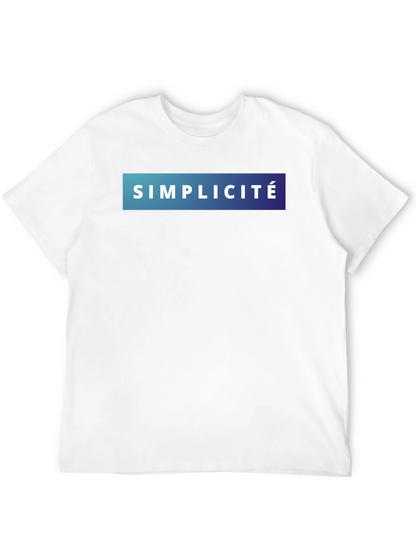 Simplicité Gradient Graphic Tee