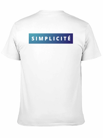 Simplicité Gradient Graphic Tee