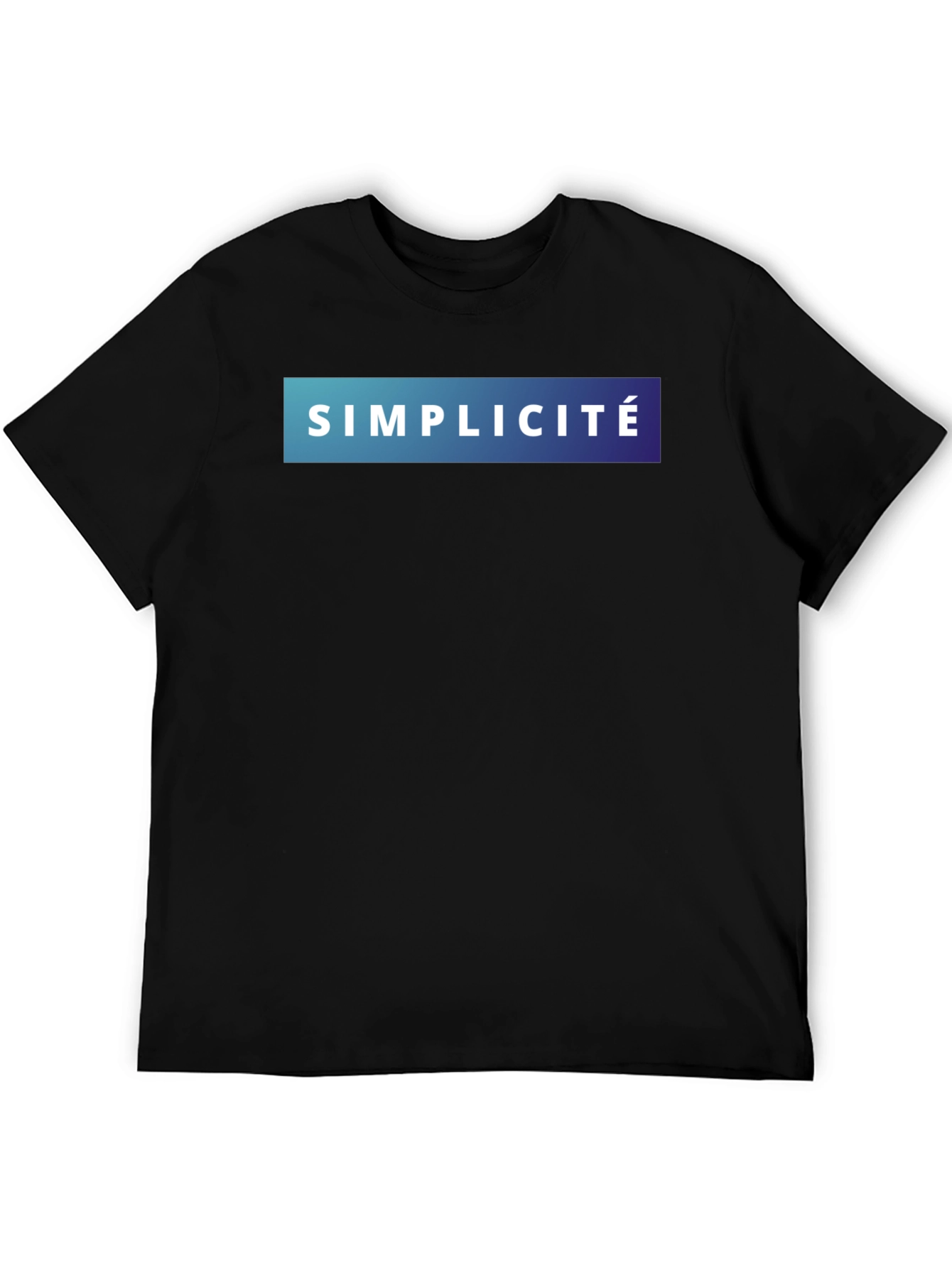 Simplicité Gradient Graphic Tee