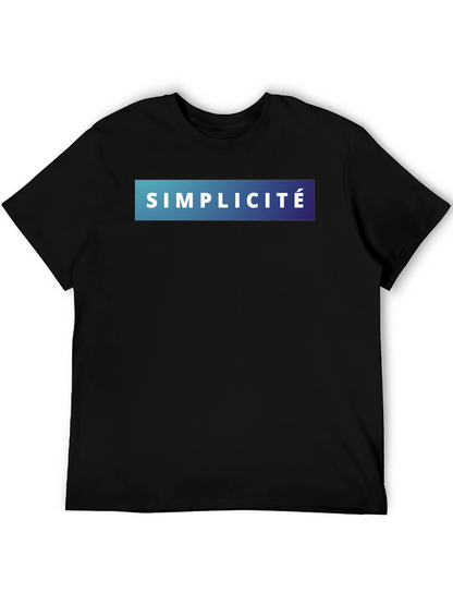 Simplicité Gradient Graphic Tee