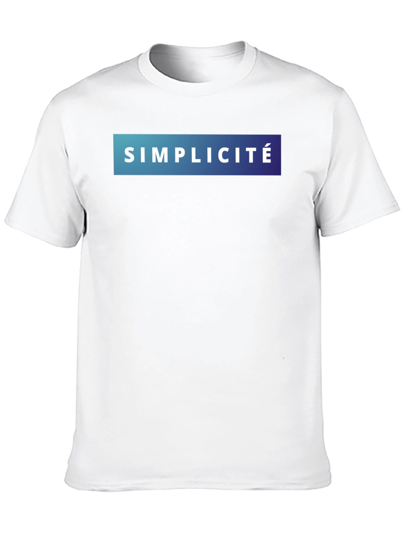 Simplicité Gradient Graphic Tee