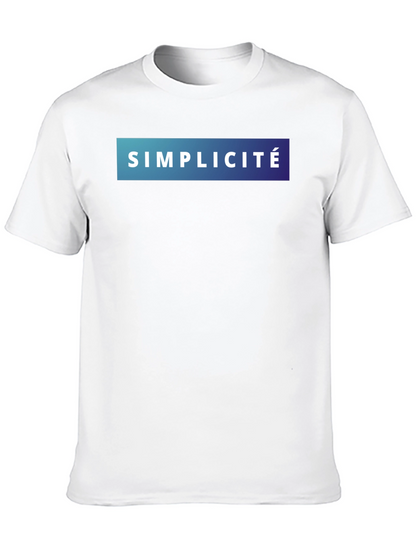 Simplicité Gradient Graphic Tee