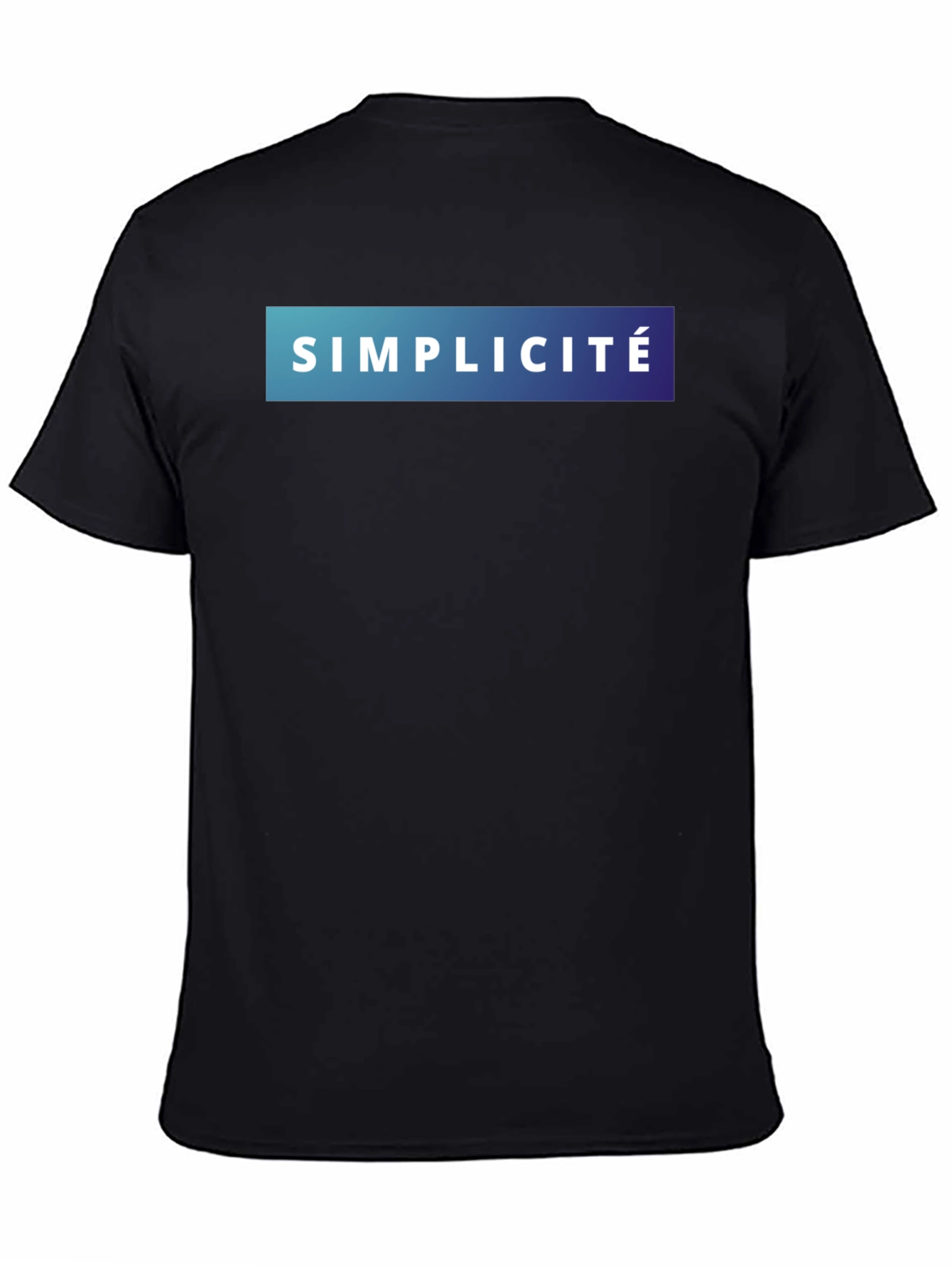 Simplicité Gradient Graphic Tee