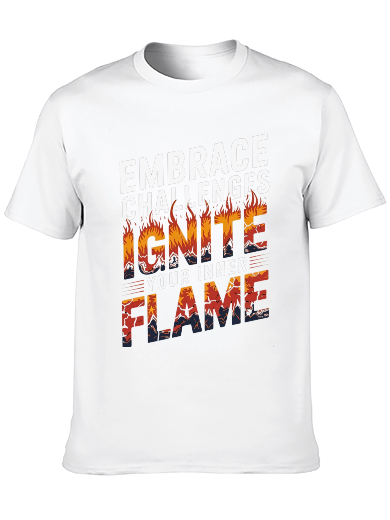 Embrace Challenges Graphic T-Shirt