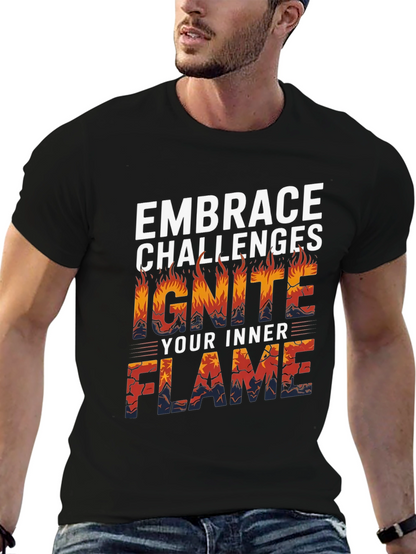 Embrace Challenges Graphic T-Shirt