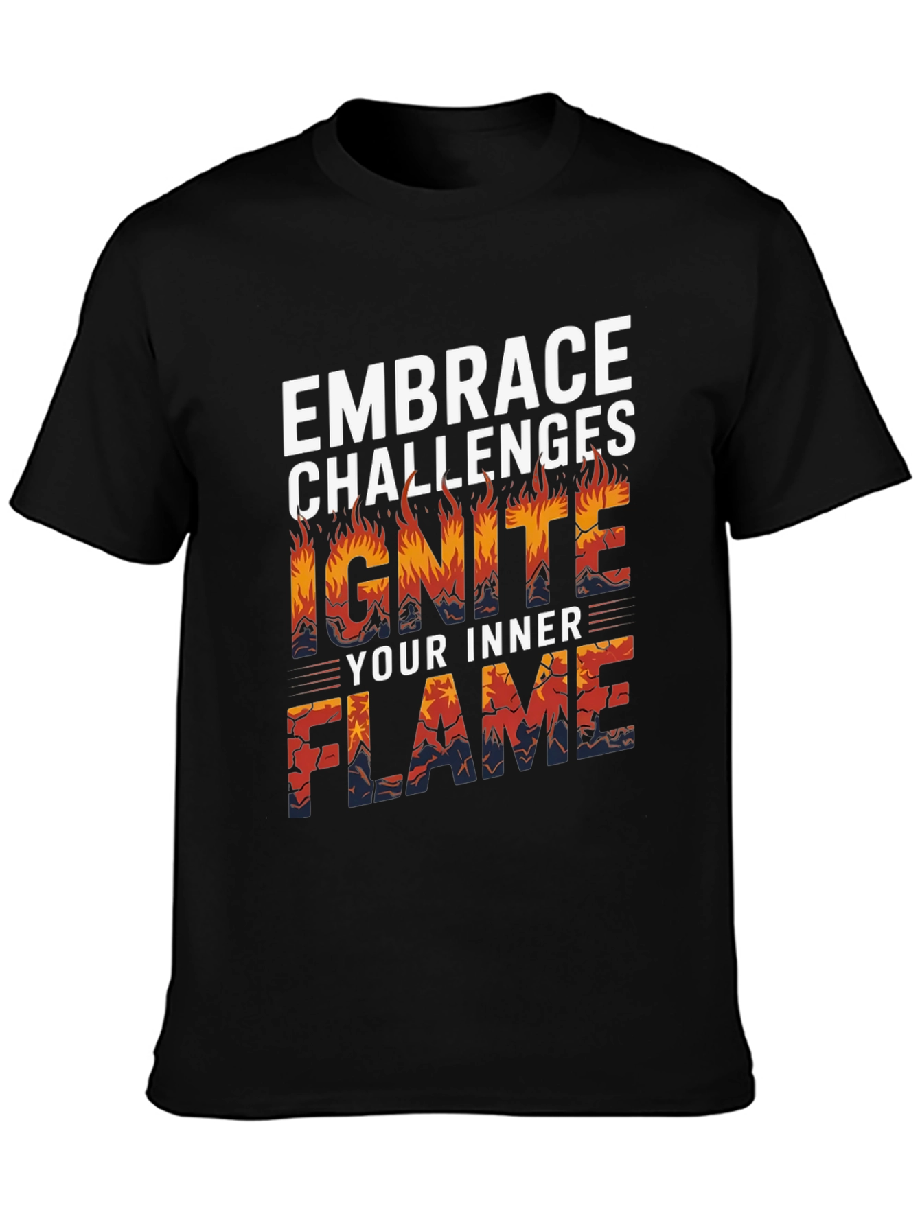 Embrace Challenges Graphic T-Shirt