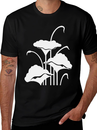 Floral Print T-Shirt - Stylish Casual Wear