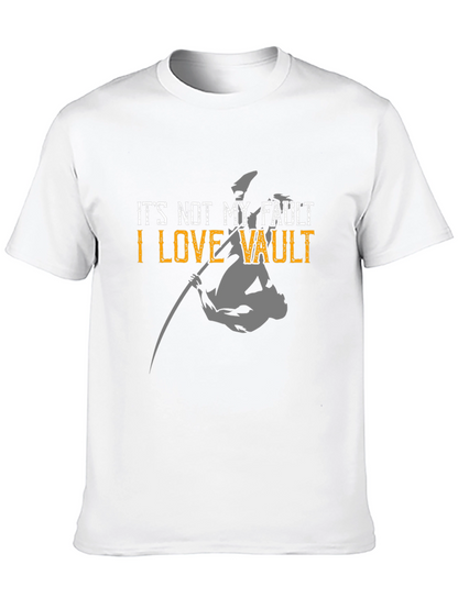 I Love Vault Funny Graphic Tee