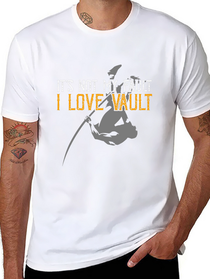 I Love Vault Funny Graphic Tee