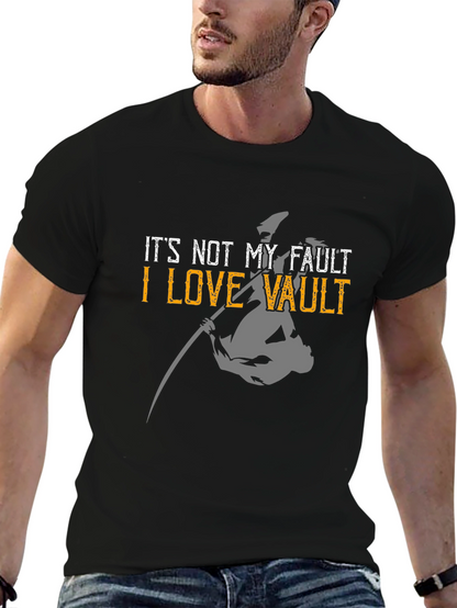 I Love Vault Funny Graphic Tee