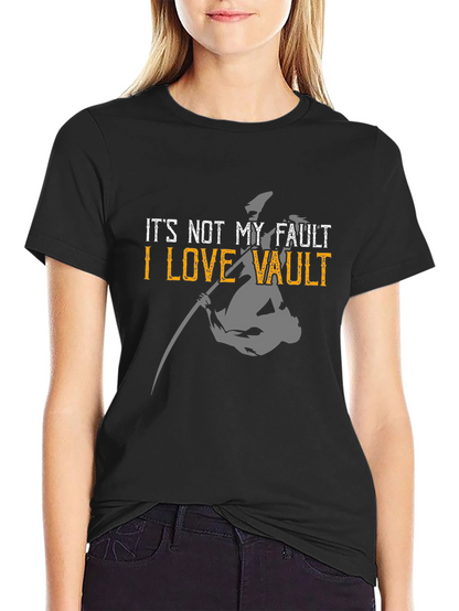 I Love Vault Funny Graphic Tee