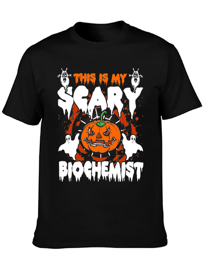 Scary Biochemist Halloween T-Shirt