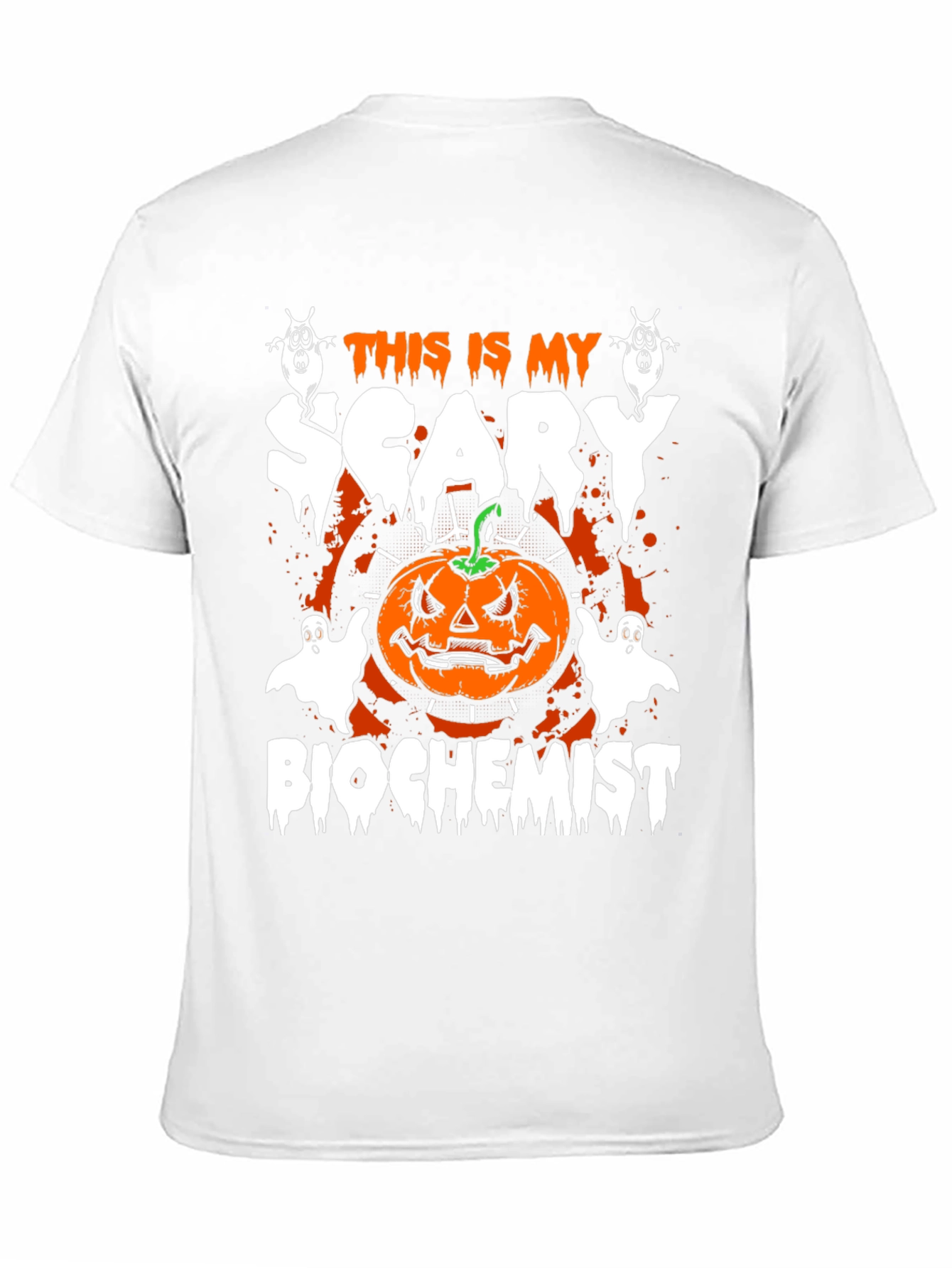 Scary Biochemist Halloween T-Shirt