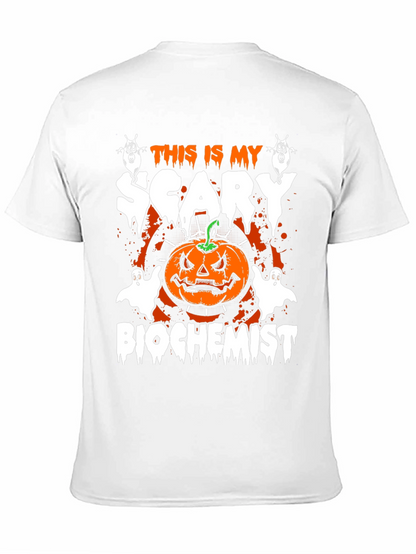 Scary Biochemist Halloween T-Shirt
