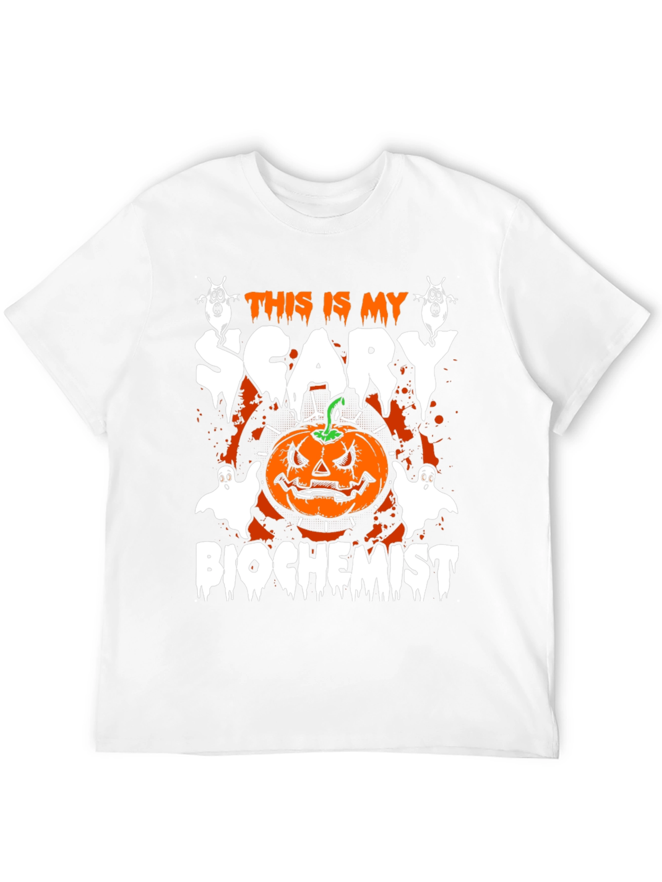 Scary Biochemist Halloween T-Shirt