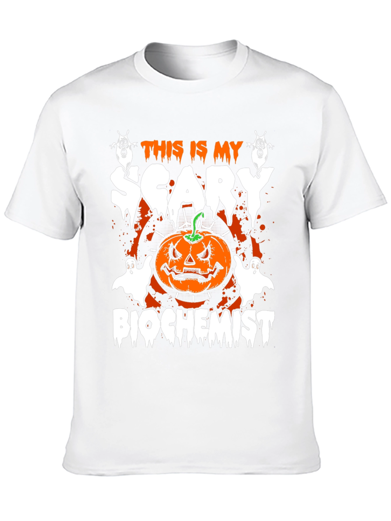 Scary Biochemist Halloween T-Shirt