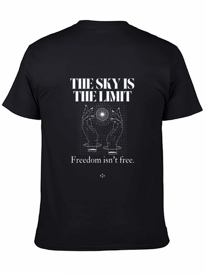 The Sky Is The Limit Graphic Tee - Black