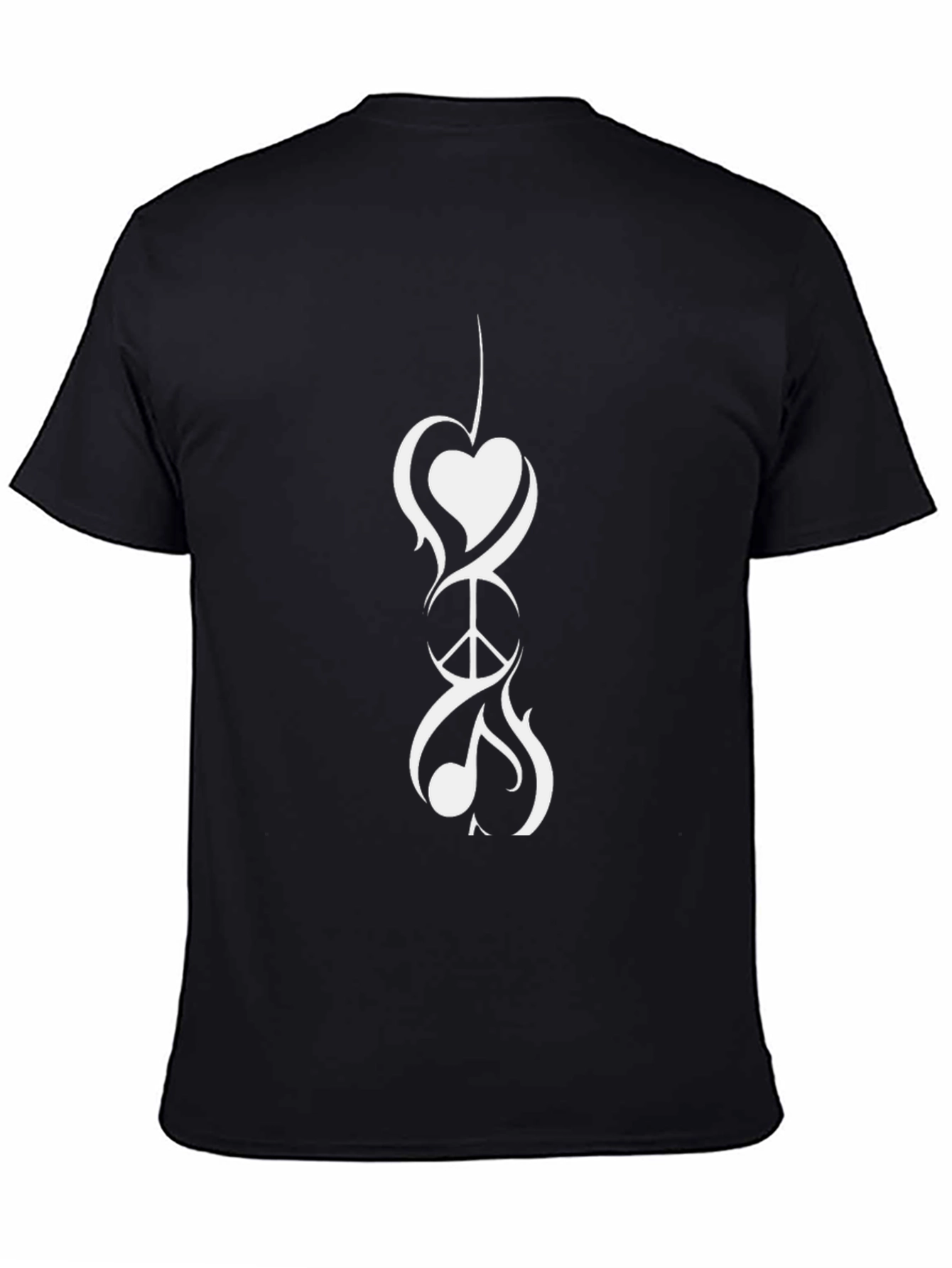 Peace Love Music Graphic Tee