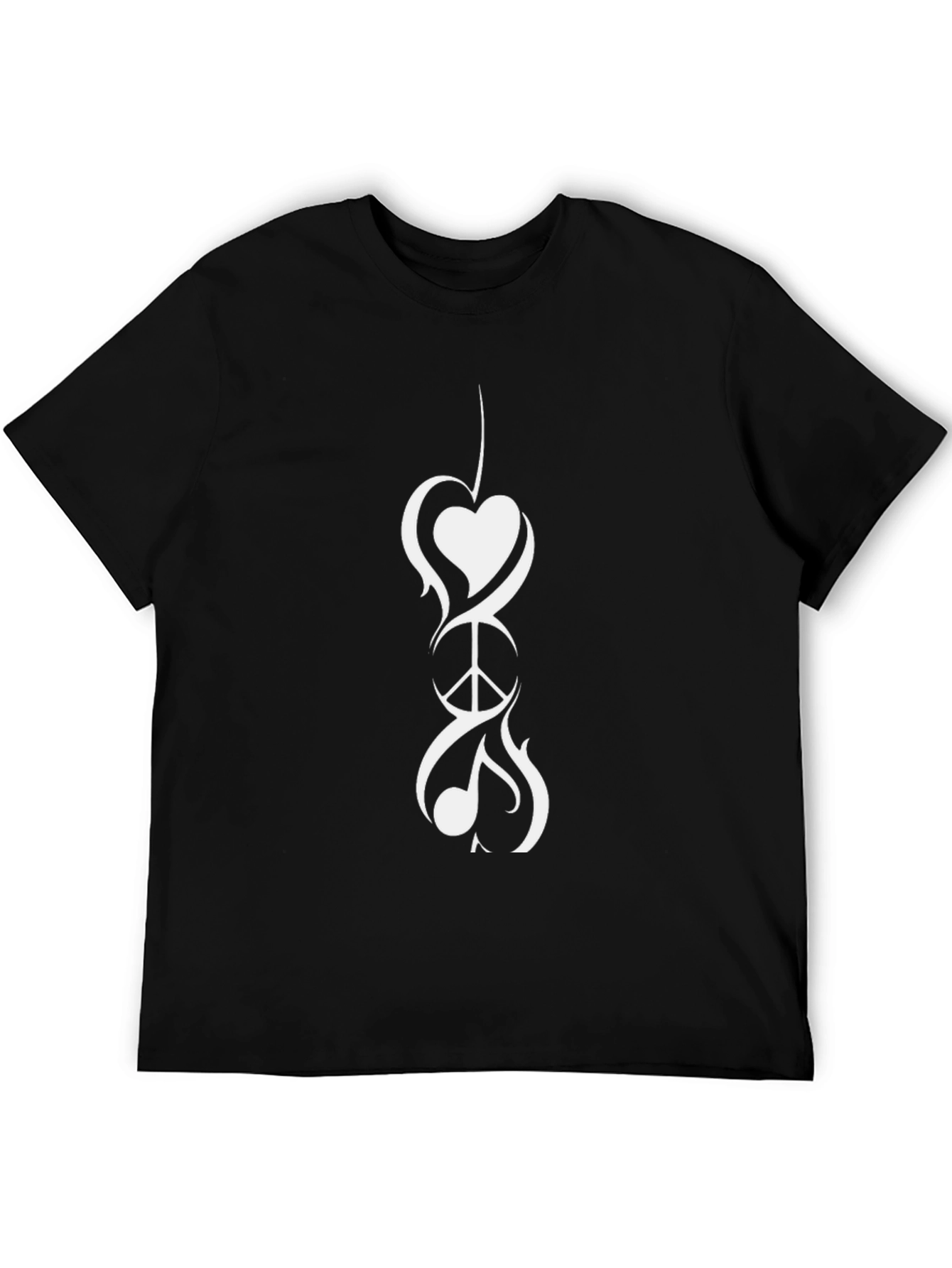 Peace Love Music Graphic Tee