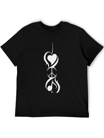 Peace Love Music Graphic Tee