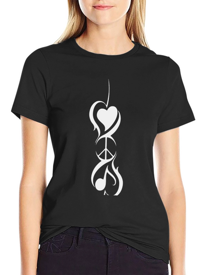 Peace Love Music Graphic Tee