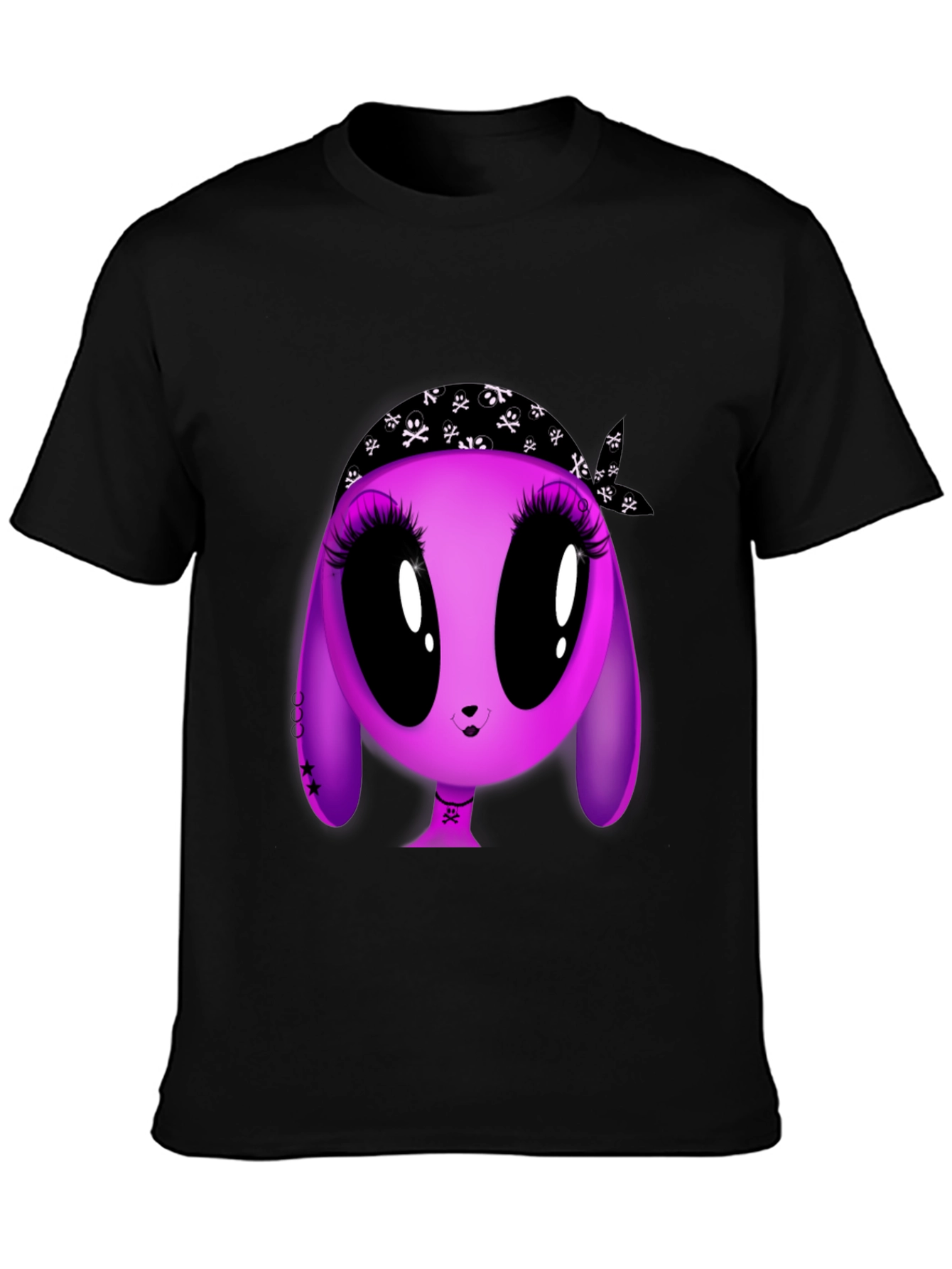 Punk Bunny T-Shirt - Edgy Stylish & Fun