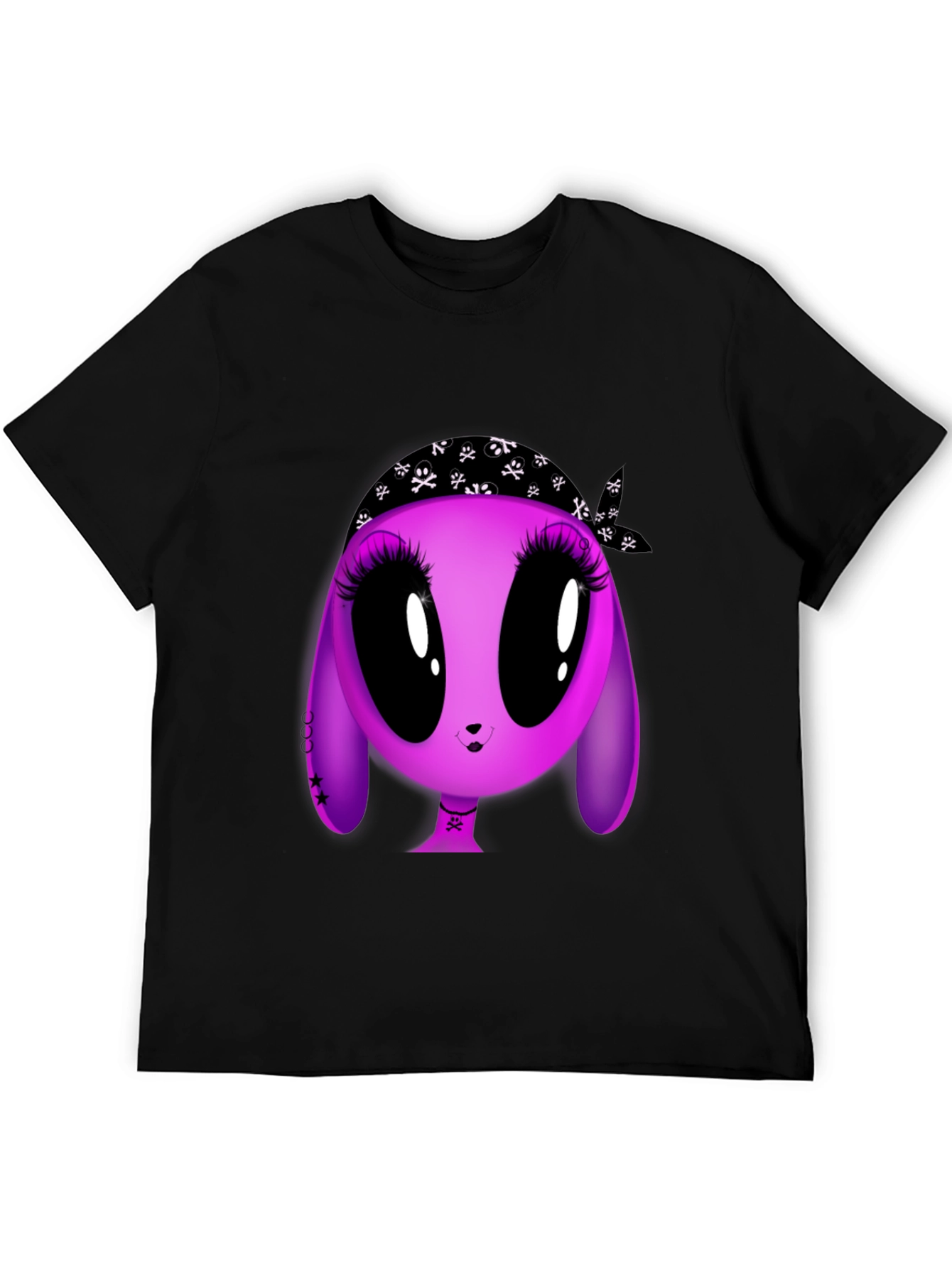 Punk Bunny T-Shirt - Edgy Stylish & Fun