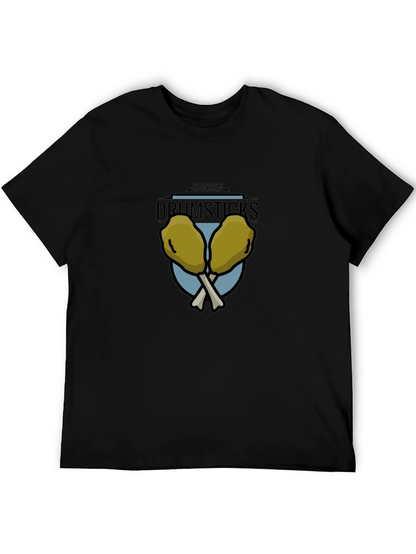 Chicken Drumsticks Graphic Tee - Casual Comfort