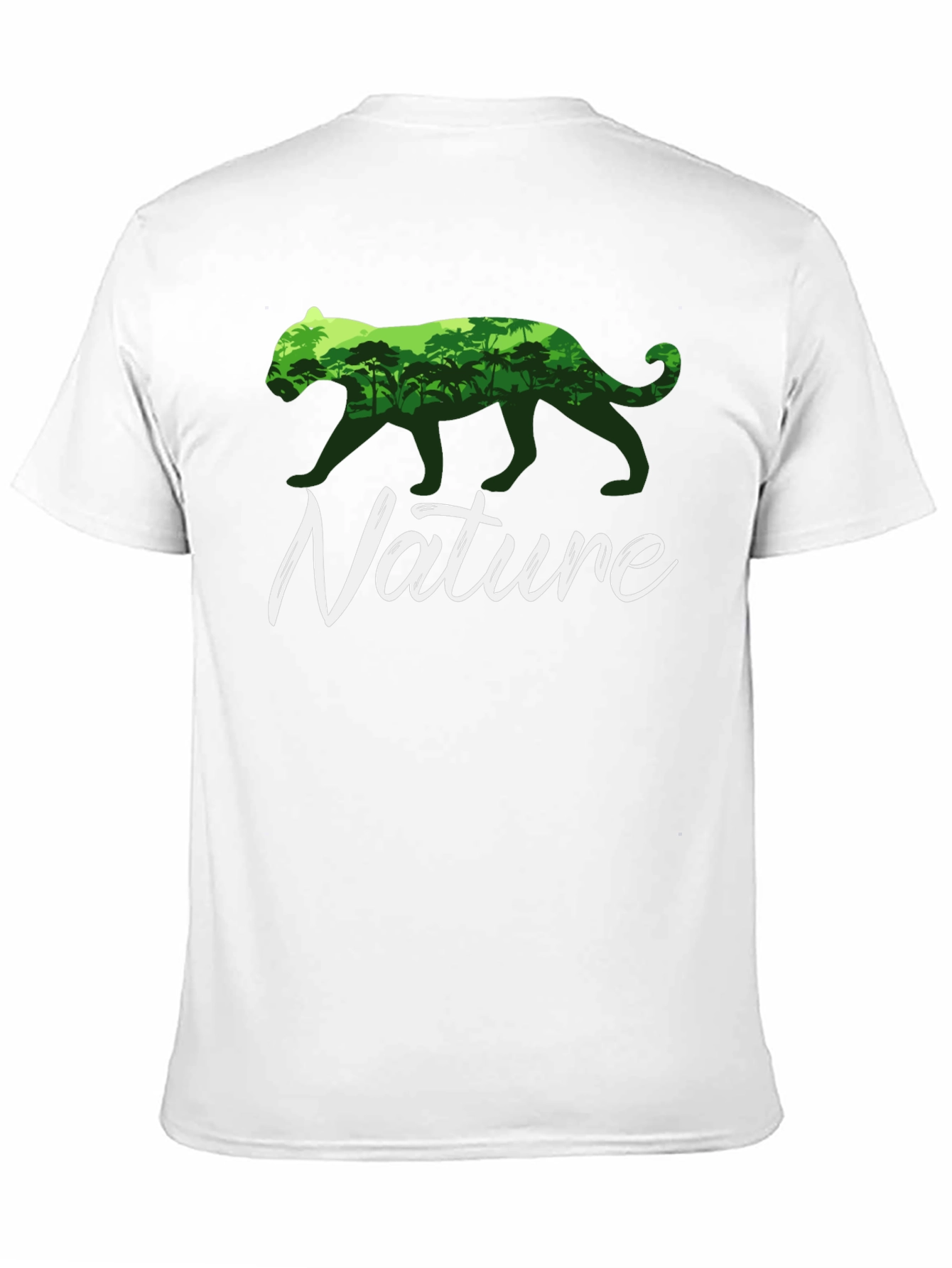 Nature T-Shirt: Panther Jungle Graphic Tee