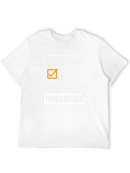 Electrical Engineer Retirement T-Shirt - Mission Completed