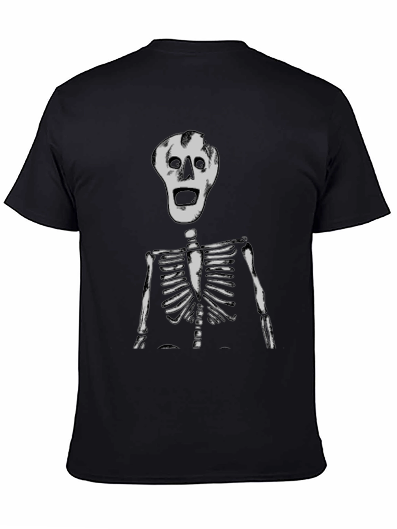 Skeleton Graphic Tee - Spooky Style