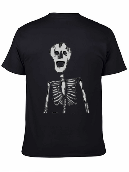 Skeleton Graphic Tee - Spooky Style