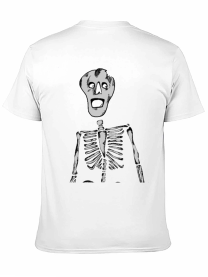 Skeleton Graphic Tee - Spooky Style