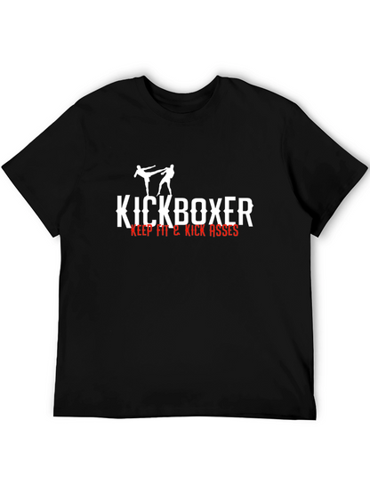 Kickboxer T-Shirt - Keep Fit & Kick Asses