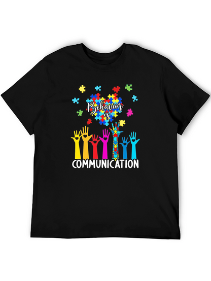 Autism Awareness Behavior is Communication T-Shirt