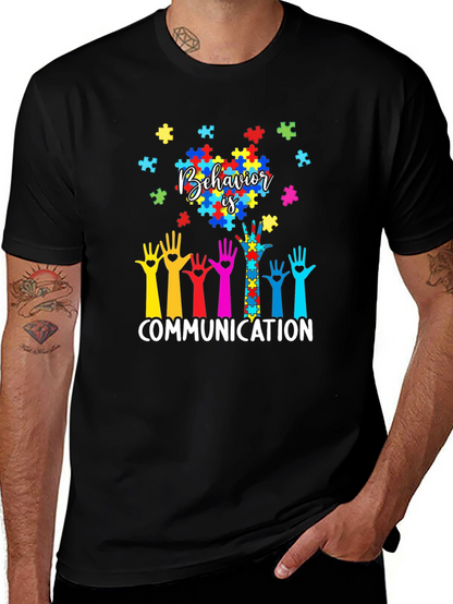 Autism Awareness Behavior is Communication T-Shirt