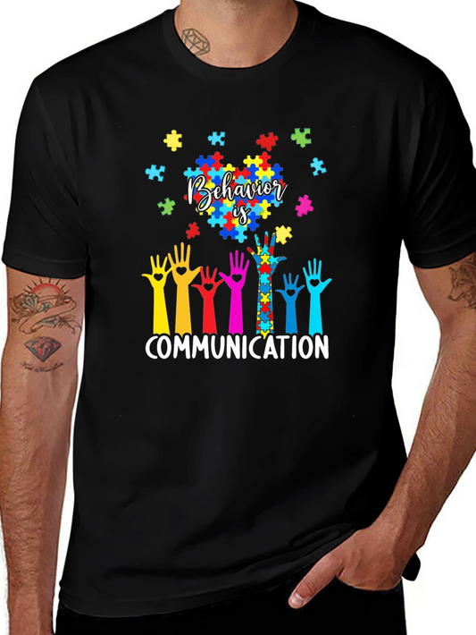 Autism Awareness Behavior is Communication T-Shirt