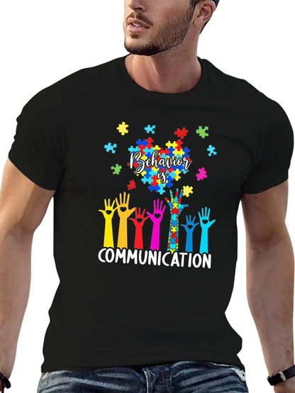 Autism Awareness Behavior is Communication T-Shirt