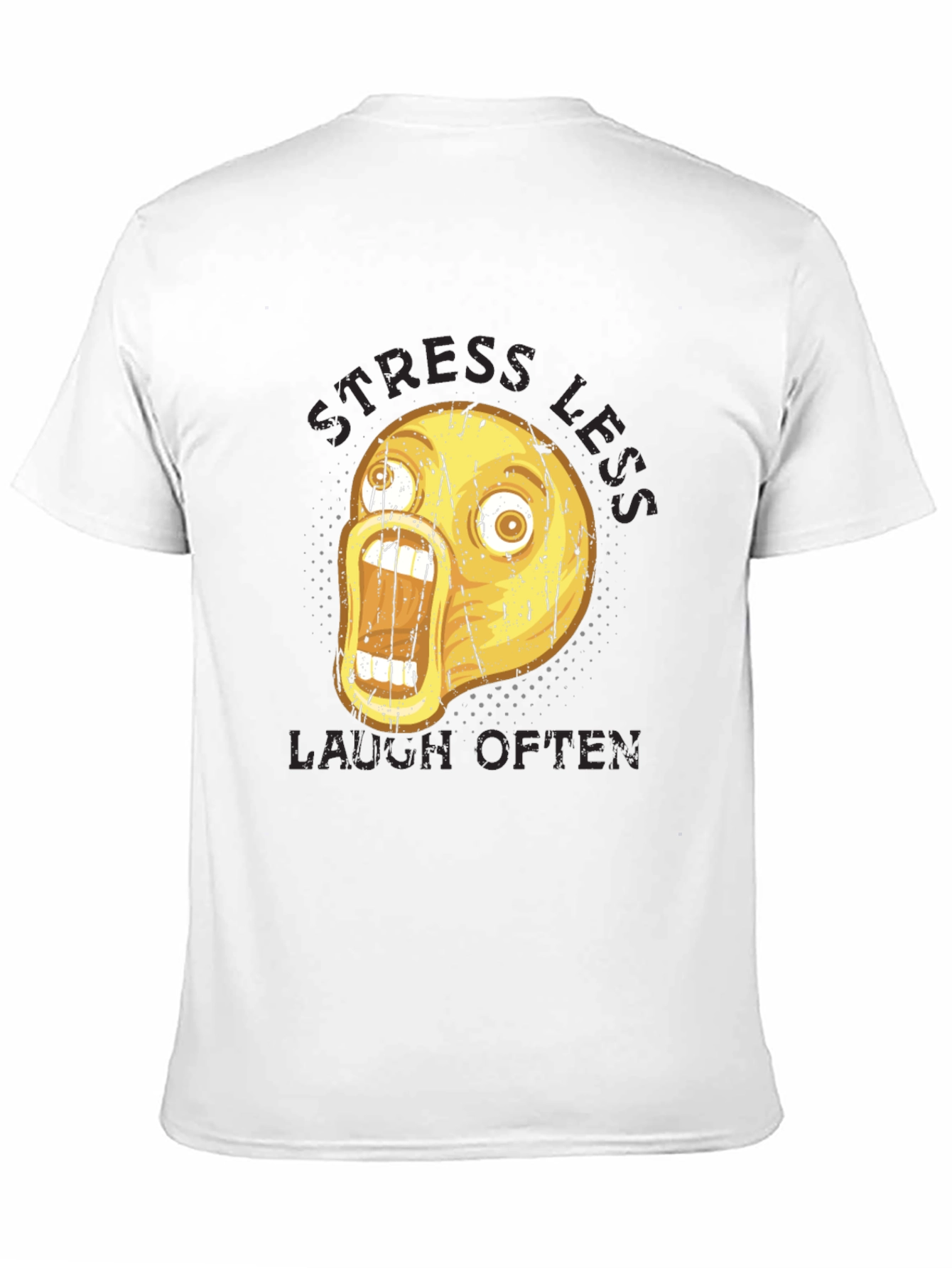 Stress Less Laugh Often Graphic Tee