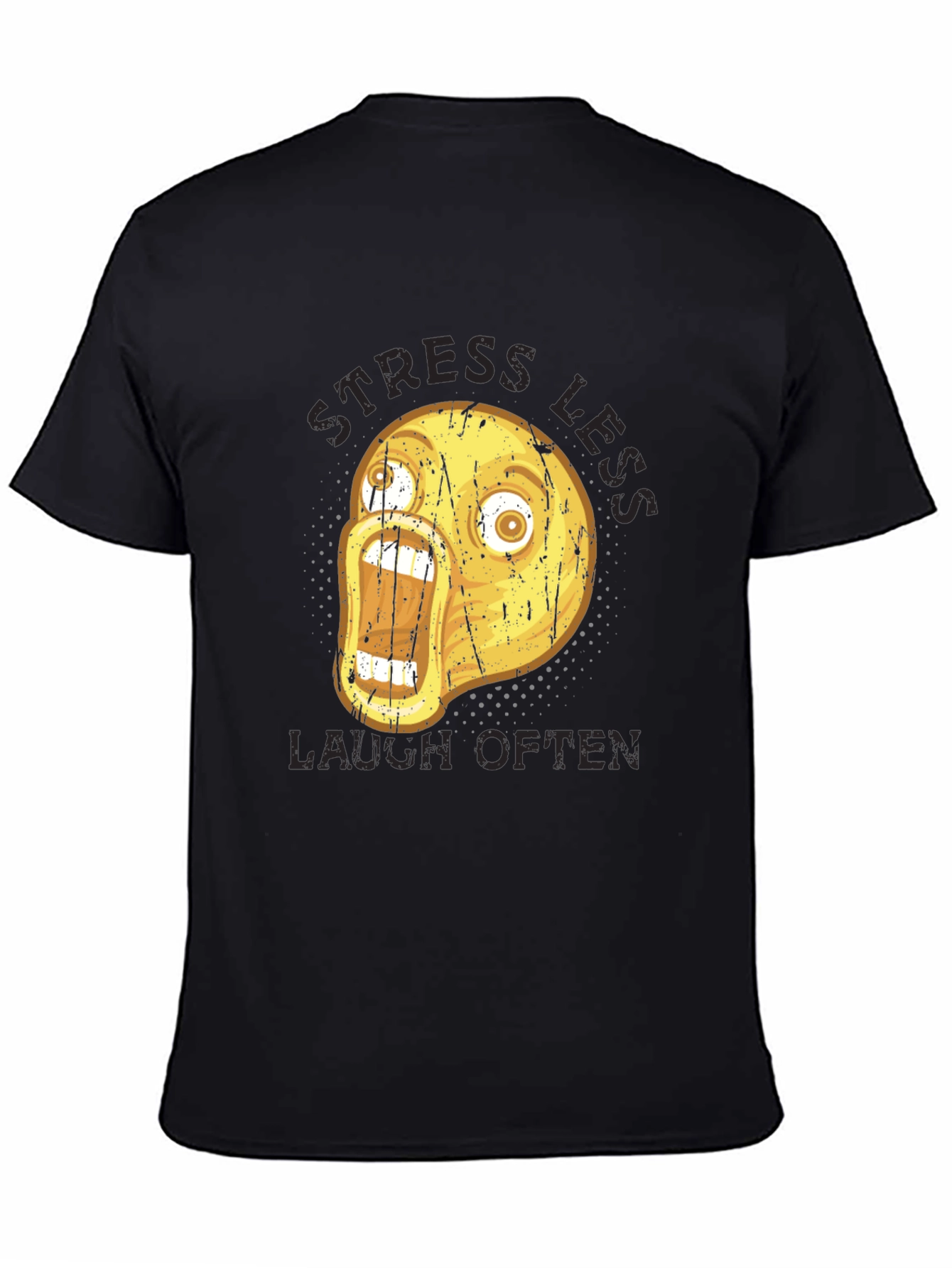 Stress Less Laugh Often Graphic Tee