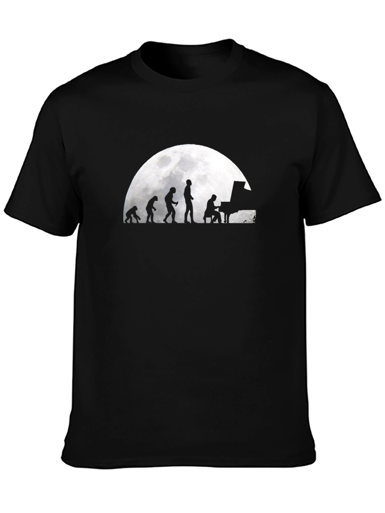 Evolution of Piano Player T-Shirt