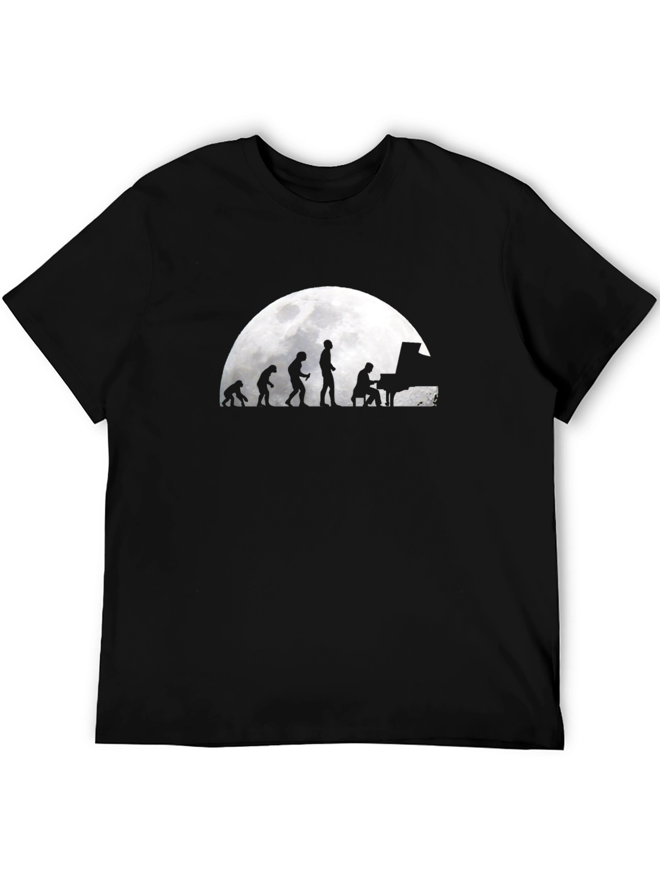 Evolution of Piano Player T-Shirt